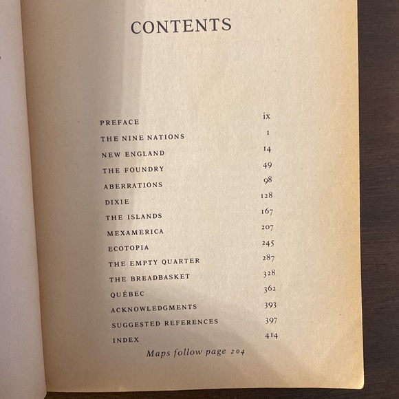 The Nine Nations of North America by Joel Garreau (paperback) Vintage, 1981 - Picture 4 of 8